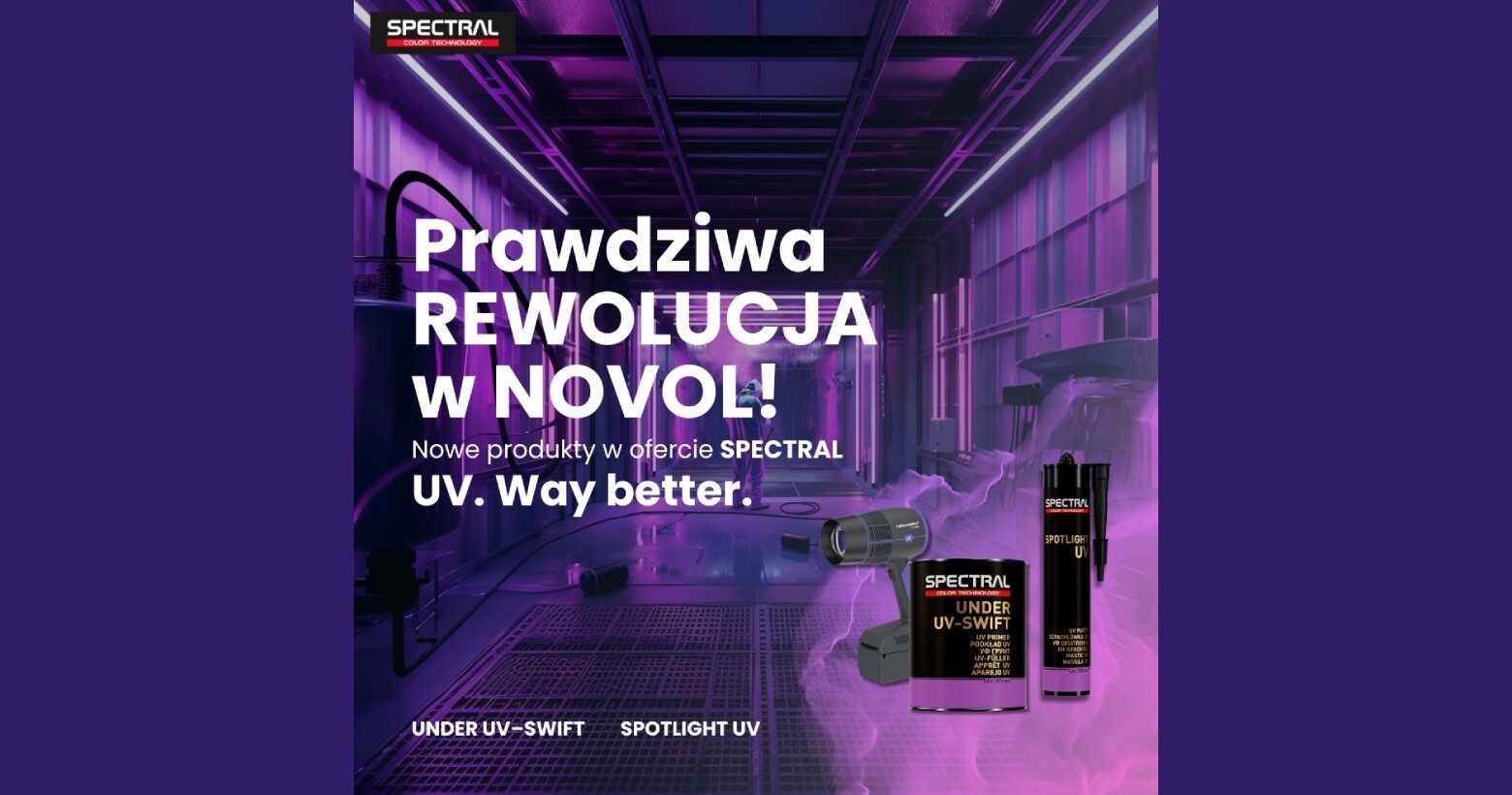 Najnowsze produkty serii UV w linii SPECTRAL